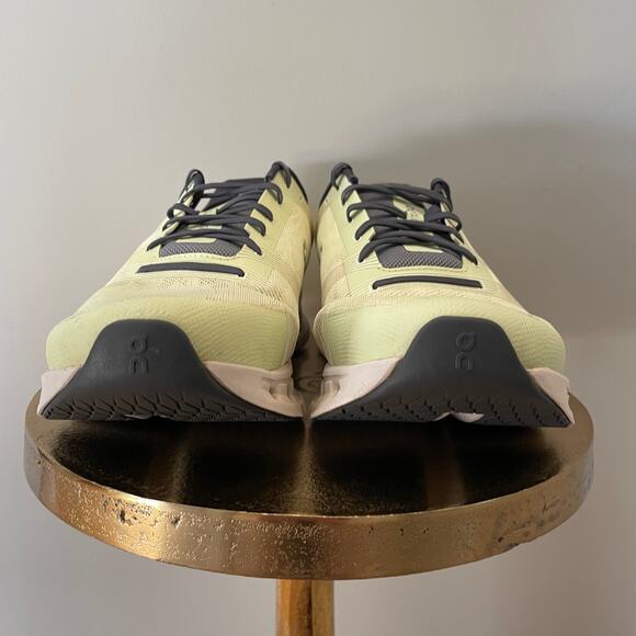 On Cloudgo Men's Running Shoes, 12.5 | Hay, Sand, Green, 55.98091 Helion Foam - Picture 6 of 10